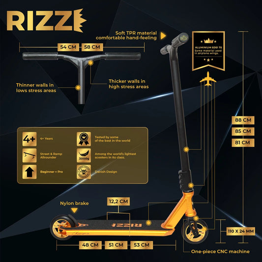 NKD Rizz Stuntstep 85 cm