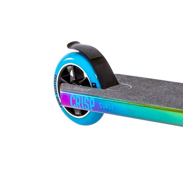 Crisp Surge Scooter Chrome Blue Green Purple