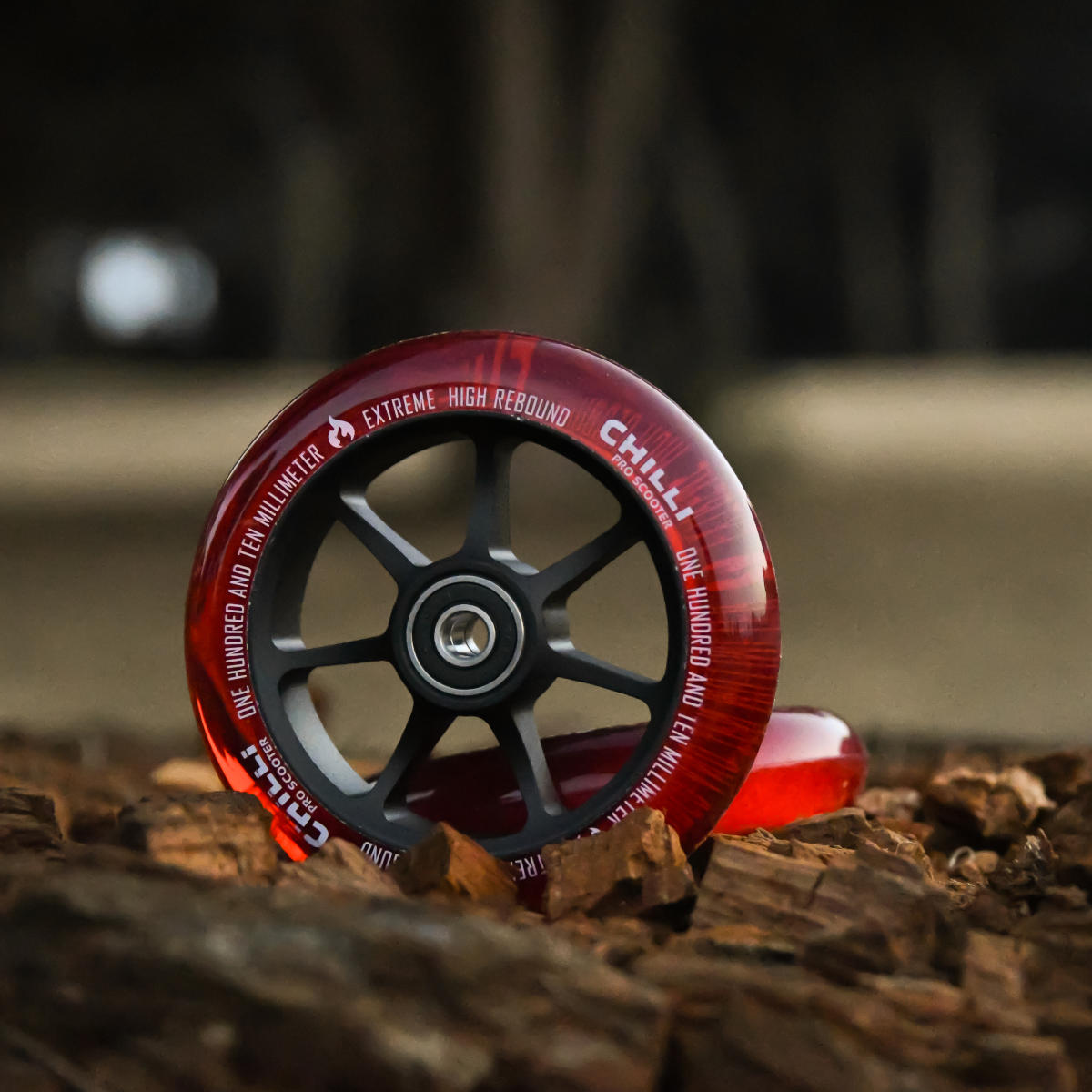 Chilli CSG Hannya 110 Wheel Red