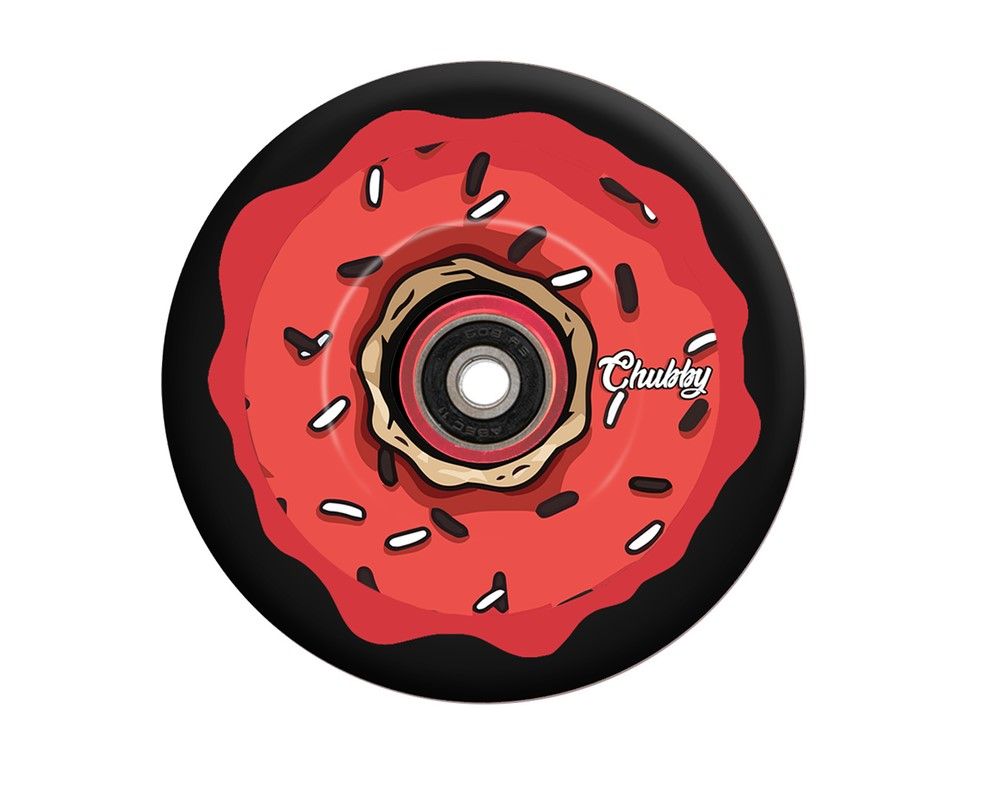Chubby Melo 110 Wheel Devil Doghnut Oreo Red