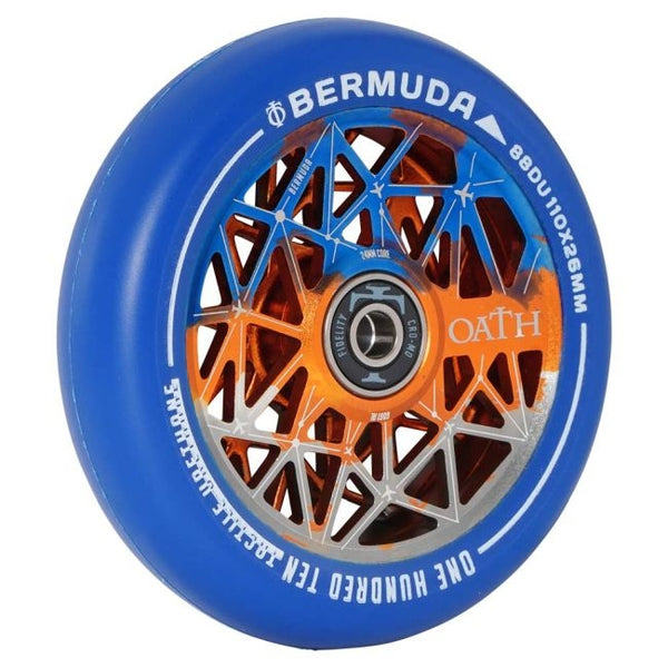 Oath Bermuda 110 Wheel Orange Blue Titanium