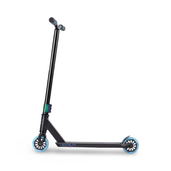 SKITT Stuntstep Scout Zwart - Neochrome 75cm