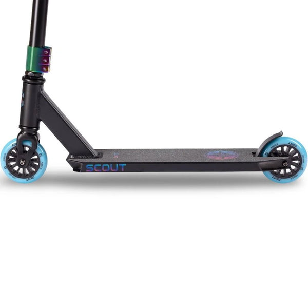 SKITT Stuntstep Scout Zwart - Neochrome 75cm