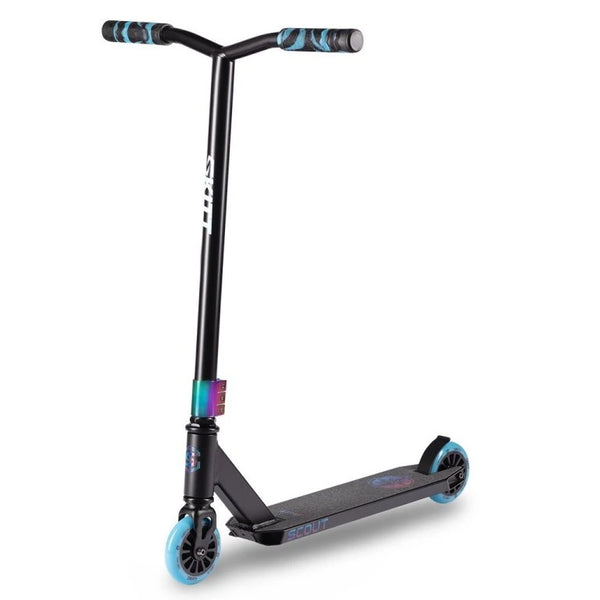 SKITT Stuntstep Scout Zwart - Neochrome 75cm