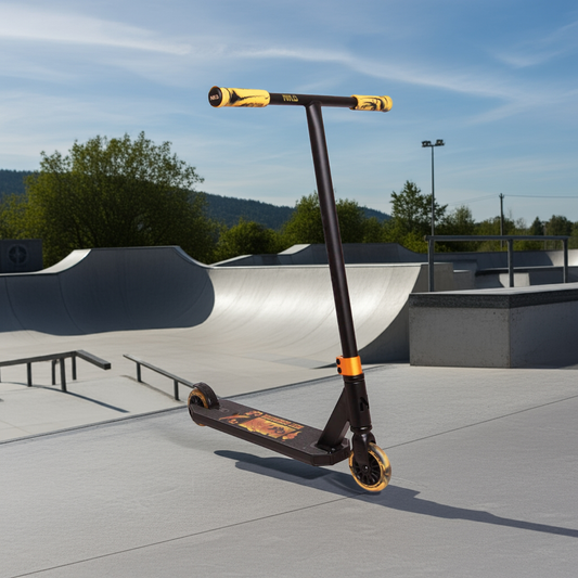 NKD Next Generation 2025 V2 Stuntstep 82cm / 79.5 cm Zwart Goud