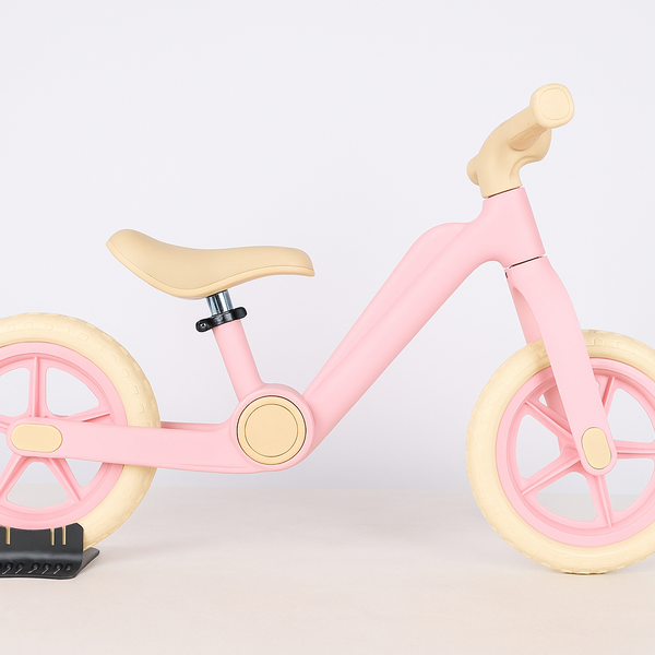 Balancio Loopfiets Opvouwbaar Clean Pastel Oud Hollands Roze 1,5+