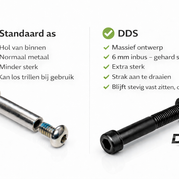 DDS Stuntstep Neochrome Zwart 82cm/ 83cm / 85cm NL Merk