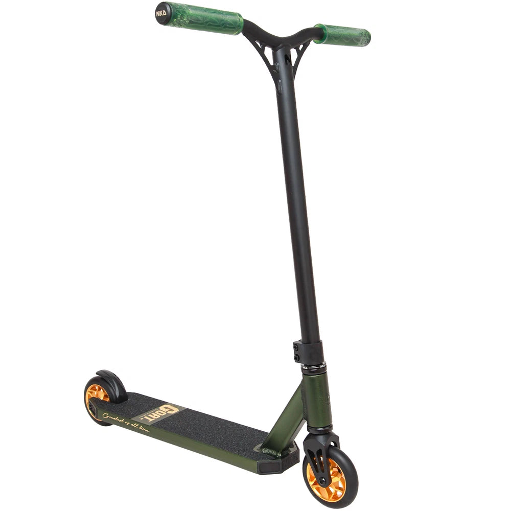 NKD Goat Stuntstep 83cm / 85cm Leger Groen Goud