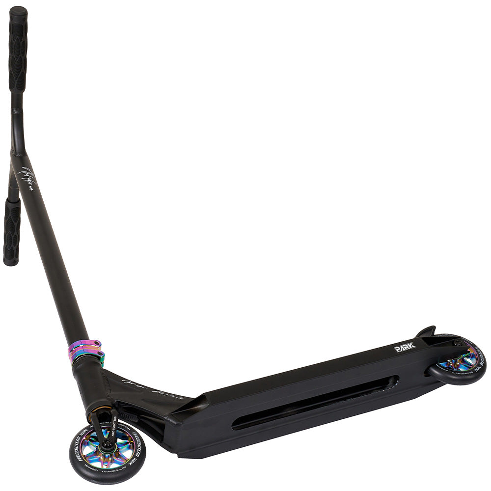 NKD Park Stunt Scooter Schwarz Neochrom 84cm 