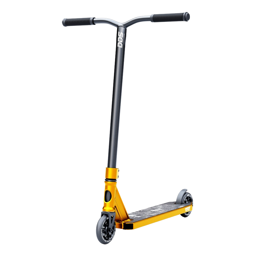 DDS Stuntstep Goud Zwart 82cm NL Merk