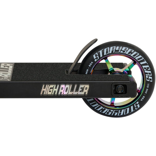 Story Extra High Pro Stuntstep Zwart Neochrome 87cm