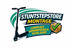 Compleet afgemonteerd verzenden