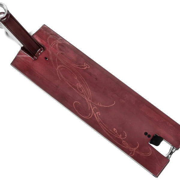 North Arca 6.75 x 23 Deck Wine Red Translucent