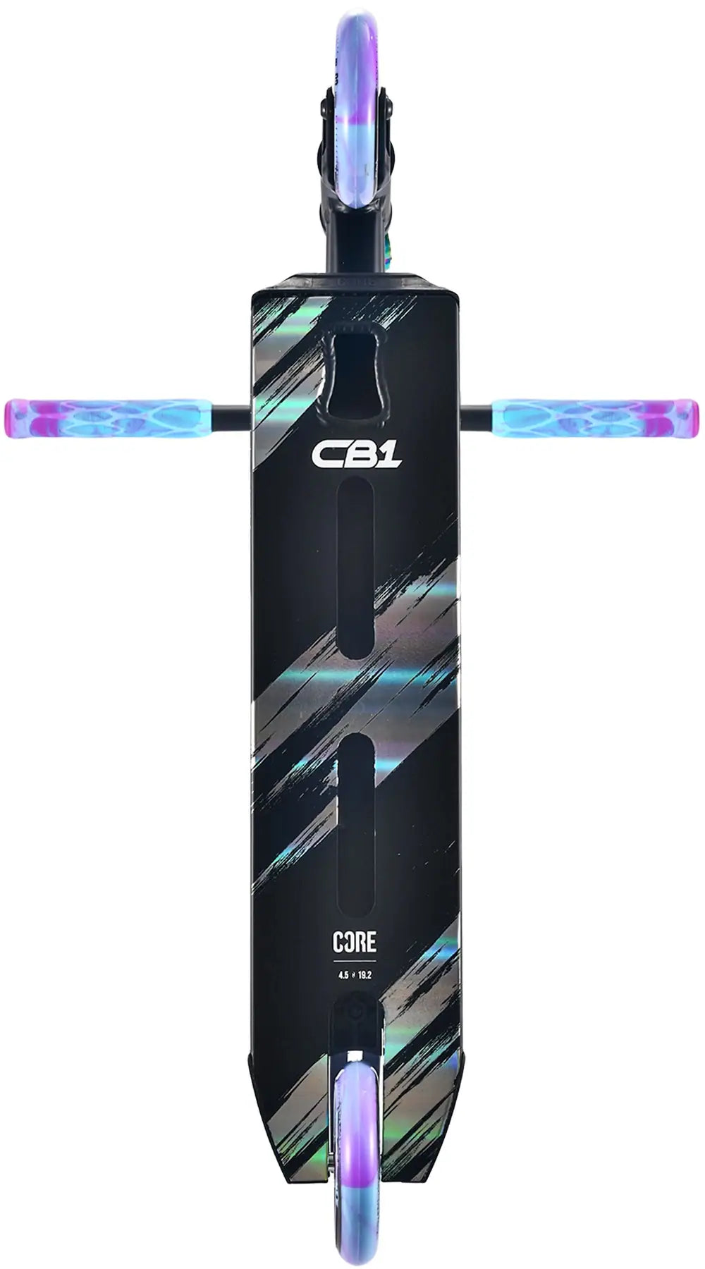 Core CB1 Stuntstep Zwart Neochrome 80cm