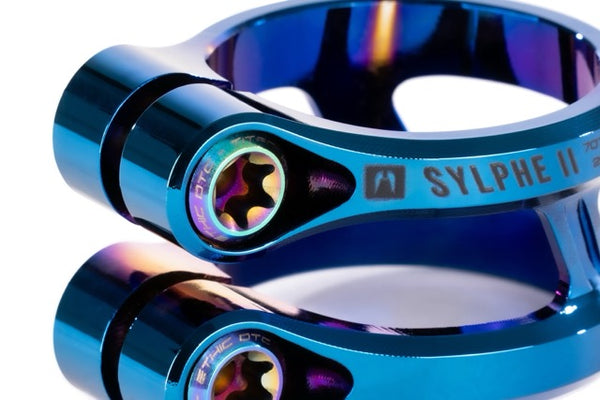 Ethic Sylphe V2 34.9 Clamp Chrome Blue