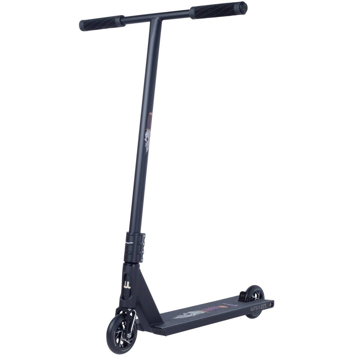 Longway Santa Muerte 5.5" Scooter Black