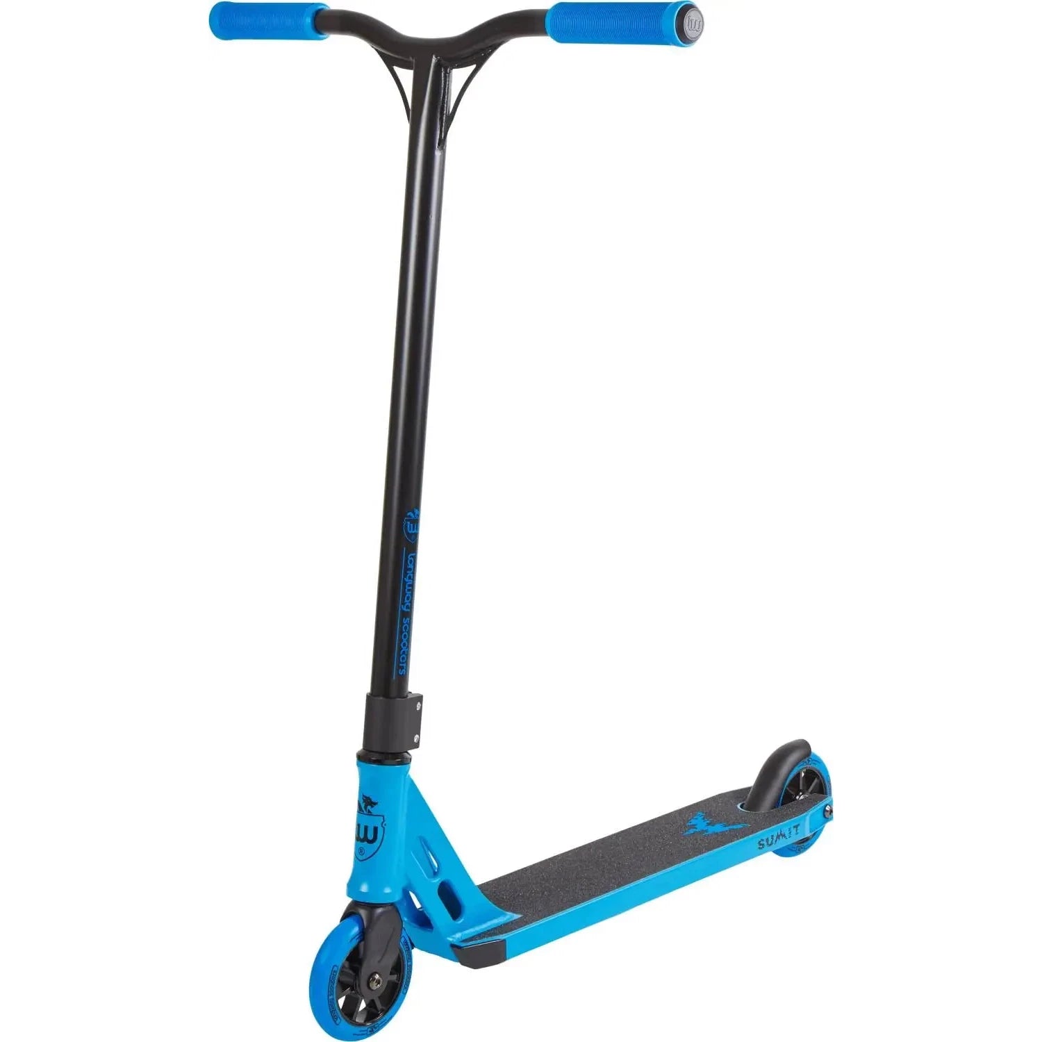 Longway Summit Stunt Scooter Blau Schwarz 85cm 