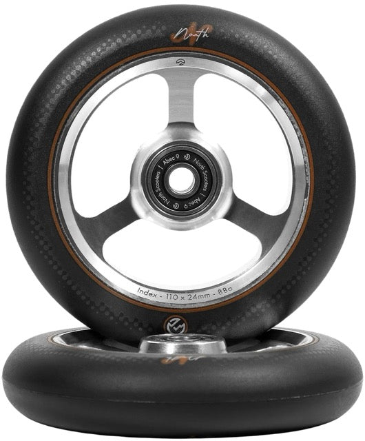 North Index 115 Wheel Silver