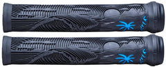ODI Hucker Signature Grips Black Blue