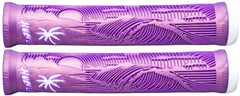 ODI Hucker Signature Grips Iridescent Purple White