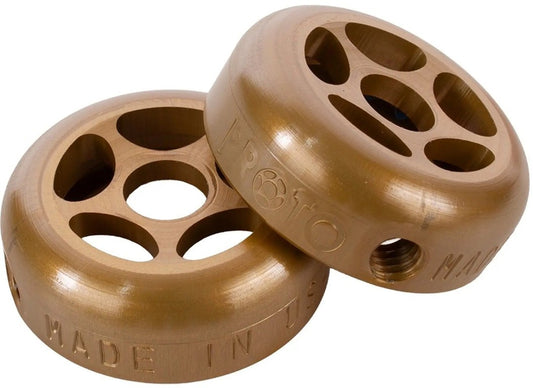 Proto Orbit Bar Ends Gold