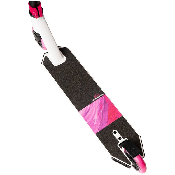 NKD Next Generation 2025 V2 Stuntstep 82cm / 79.5 cm Zwart Roze