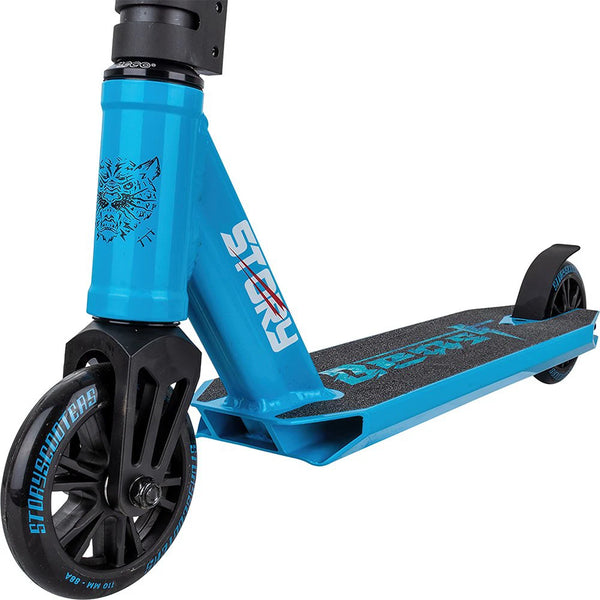 Story Beast Stuntstep Blauw Zwart 76cm