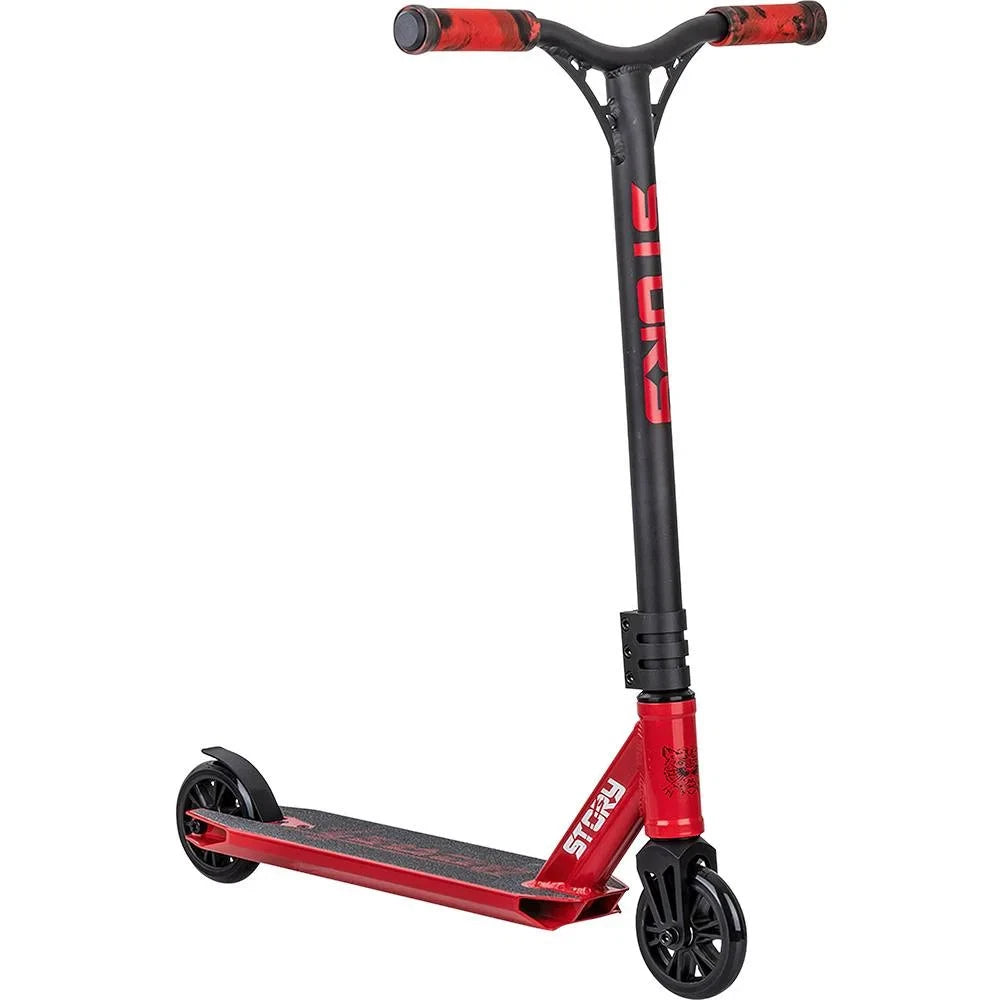 Story Beast Stuntstep Rood Zwart 76cm