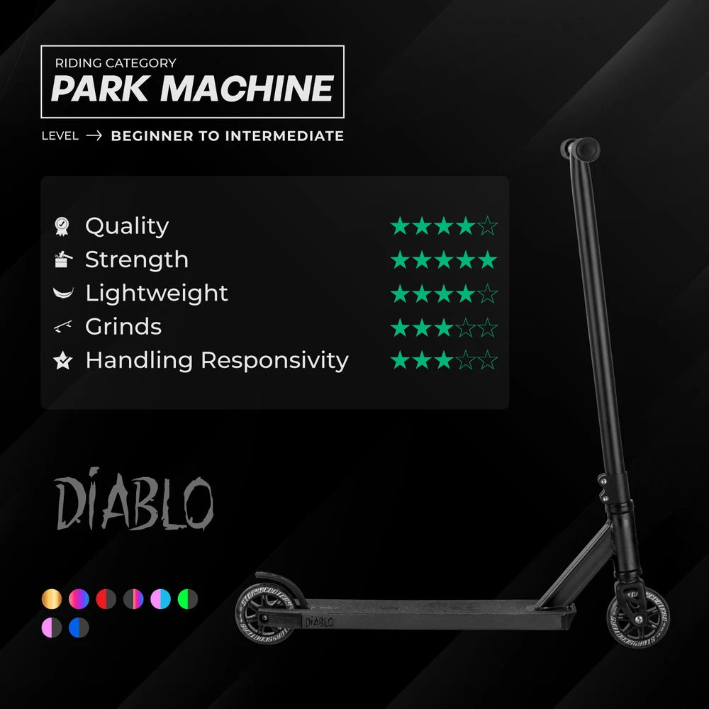 Story / NKD Diablo 2025 V2 Stuntstep Neo Zwart 79.5cm