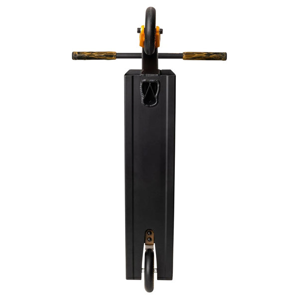 Story Extra High Pro Stuntstep Zwart Goud 87cm