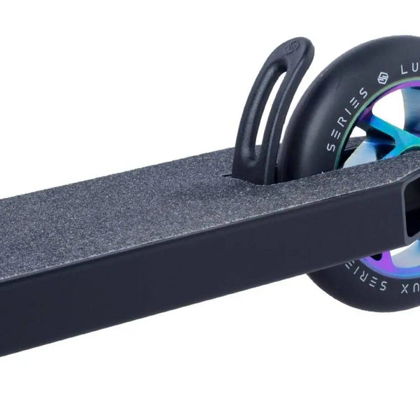 Striker Lux Youth Scooter Black Rainbow