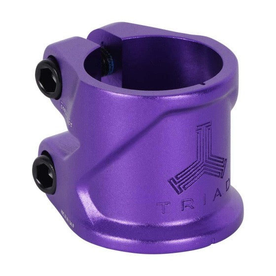 Triad Conspiracy Double Clamp Ano Purple