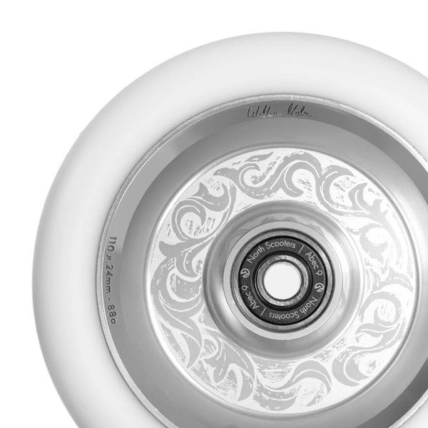 North William Holm Signature 110 Wheel Raw White